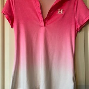 Nike Astros shirt. Neon ombré pink color.